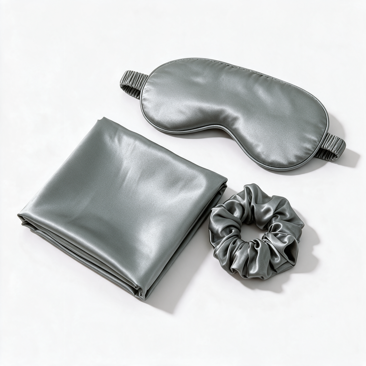 Her Quiet Hour - Satin Sleep Set