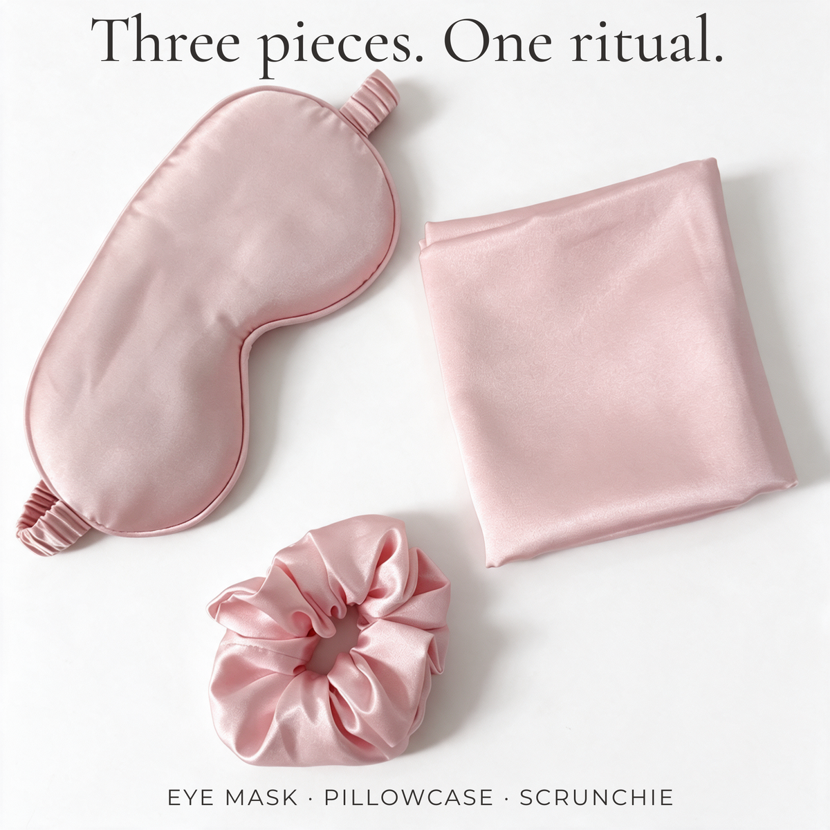 Her Quiet Hour - Satin Sleep Set